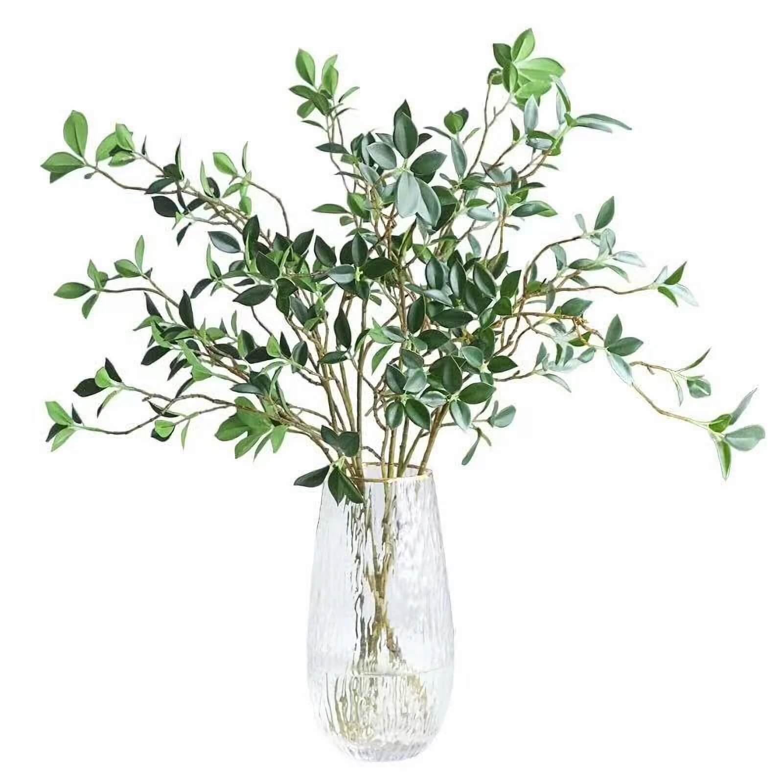 WillingYou フェイクグリーン 人工観葉植物 73cm 4本セット お手入れ不要 届いてすぐ飾れる ボリューム感 インテリアグリーン リビング 玄関 オフィス ナチュラル ディスプレイ用